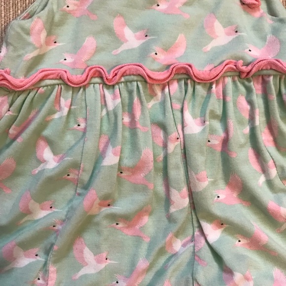 Kickee pants Swing dress Hummingbird 0-3 months - Picture 2 of 3